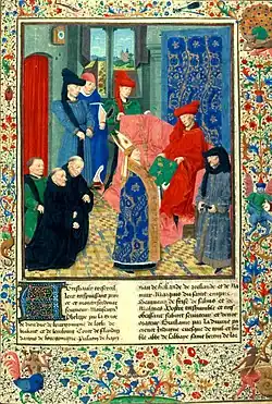 Les Grandes Chroniques de France, de Simon Marmion (ca 1450)