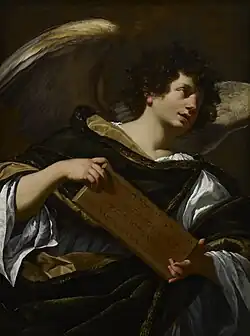 Anjo com a inscrição da cruz (1627), Minneapolis Institute of Arts