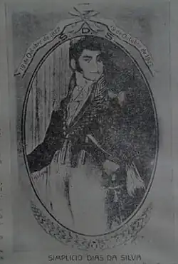 Simplício Dias da Silva em imagem antiga, de 1930