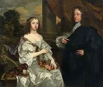 Sir Thomas Fanshawe de Jenkins e sua esposa Margaret