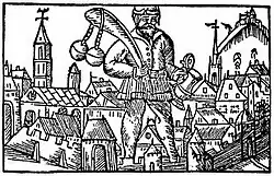 Representação da cidade de Skänninge