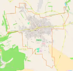 Localização de Skała na Polónia