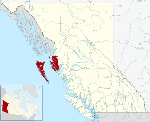 Regional districts of British Columbia