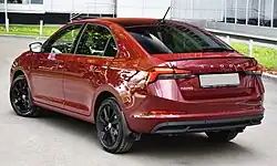 Škoda Rapid (reestilização de 2020, Rússia)