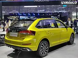Škoda Rapid Spaceback 2020 na China (traseira)