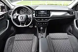 Interior (reestilização de 2020, Rússia)