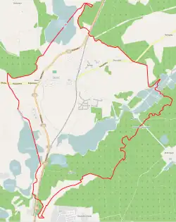 Localização de Skoki na Polónia