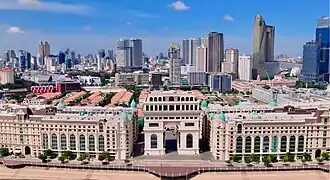 Vista parcial de Phnom Penh