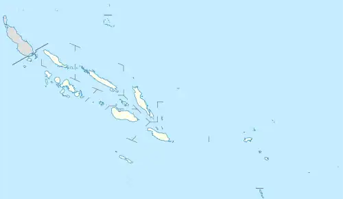 HIR está localizado em: Ilhas Salomão
