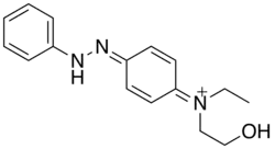 Forma hidrolisada e protonada do amarelo solvente 124