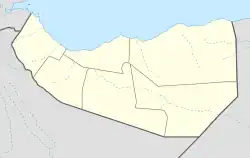 Borama está localizado em: Somalilândia