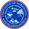 Selo oficial de Sorsogon