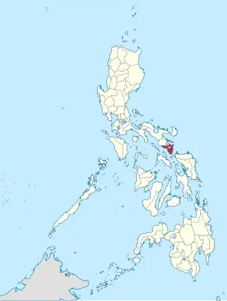 Sorsogon na Bicolândia Coordenadas : 12°50'N, 123°55'E
