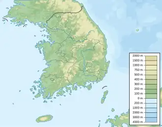 Bukhansan está localizado em: Coreia do Sul