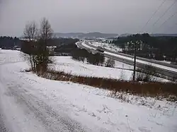 Sul da comuna de Bollebygd