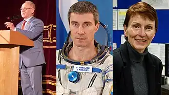 Artsebarsky, Krikalev e Sharman
