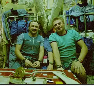 Usachev e Onufriyenko