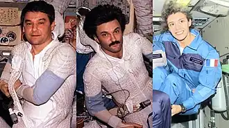 Korzun, Kaleri e Haigneré