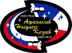 Insígnia Soyuz TM-33