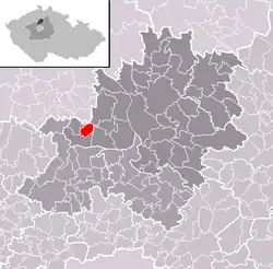 Localização de Spomyšl