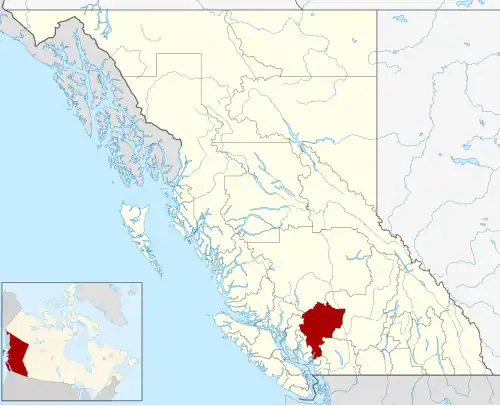 Regional districts of British Columbia