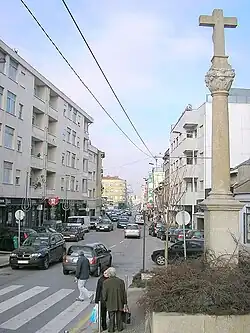 Cruzeiro do Senhor do Padrão, vista para norte