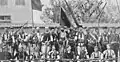Foto de grupo, julho de 1908