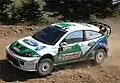 Rali da Acrópole em 2005 com o Ford Focus WRC