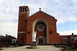 St. Michael Catholic Church (Columbus, Ohio), exterior