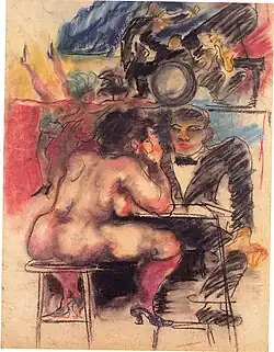 St Pauli. Óleo sobre tela, 1931