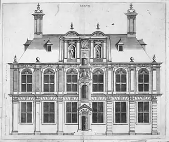 Design of the City hall in Delft