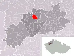 Localização de Staňkovice