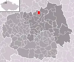 Localização de Staňkovice