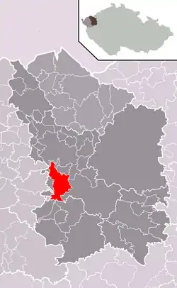 Localização de Stanovice