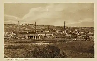 Starachowice — metalúrgica 1928–1939