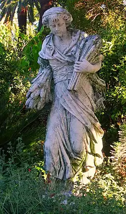 Estatuária do jardim