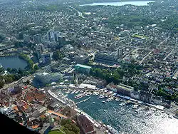 Stavanger, a maior cidade do condado