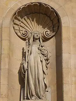 Santa Escolástica (Igreja do Val de Grâce)