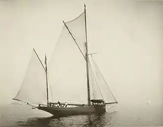 Cythera, perdido com todos a bordo na nevasca