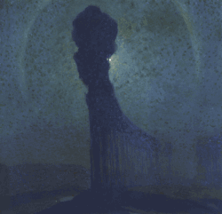 Paisagem com Avenida das Árvores, uma pintura de Steichen, 1902