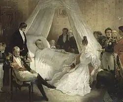 Morte de Napoleão&nbsp;I em Santa Helena, a 5 de maio de 1821, 1828