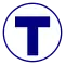 Símbolo do Tunnelbana, o metropolitano de Estocolmo.