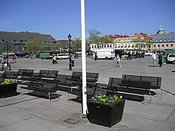 A praça Stora Torg