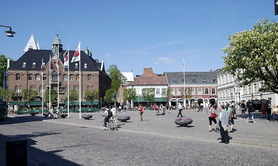 A praça Stortorget