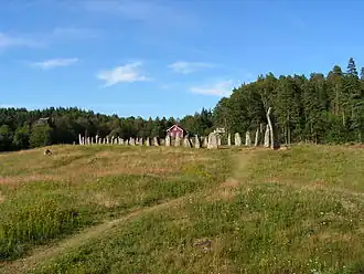 Barco de pedra de Blomsholm (Strömstad, Suécia)