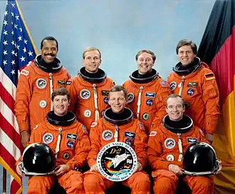 Em pé: Harris, Schlegel, Ross e Walter Sentados: Henricks, Nagel e Precourt