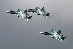 O Sukhoi Su-57, o primeiro caça de quinta geração russo.