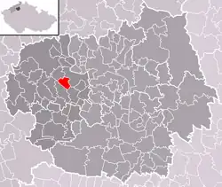 Localização de Sulejovice