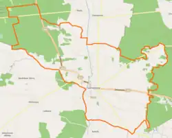 Localização de Sulmierzyce na Polónia