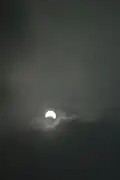 Eclipse parcial em Beijing, China